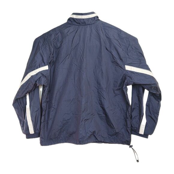 Adidas MLB New York Yankees 1/4-Zip Jacket Men's Size XL Blue Windbreaker - Picture 2 of 10